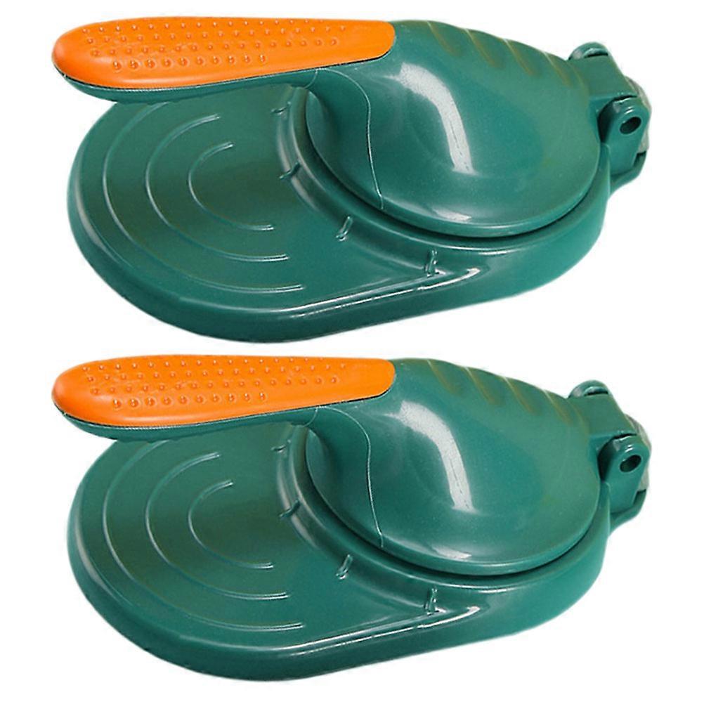 Plastic Dumpling Press Mold for Kitchen Use 2Pcs Dumpling Skin Presser Tool