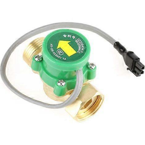 Water flow switch, AC 220V G3/4"-3/4" Threaded water pump flow sensor Automatic electronic pressure control switch