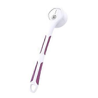 Electric Massager Silicone Bath Brush Back Scrubber 5 Brush Heads Rechargeable