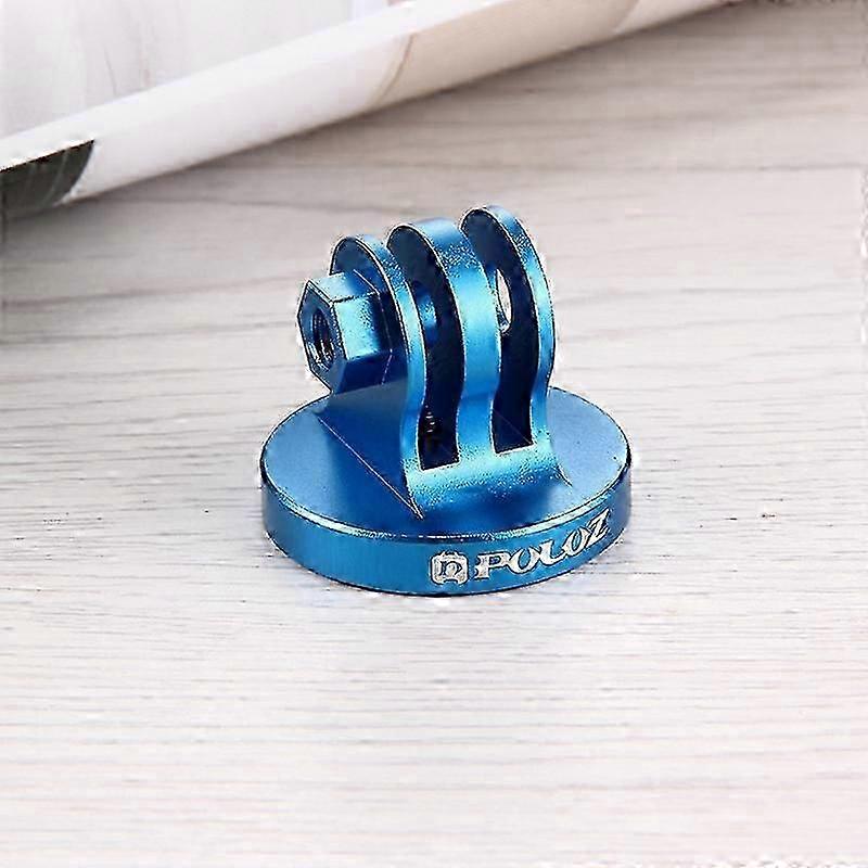 compatible with Go Pro Accessories Camcorder Tripod Mount Adapter(Blue)