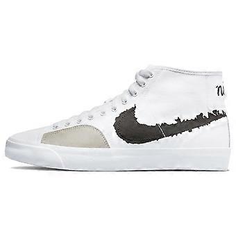 Nike SB Blazer Court Mid Prm Wit Zwart DM8553-100