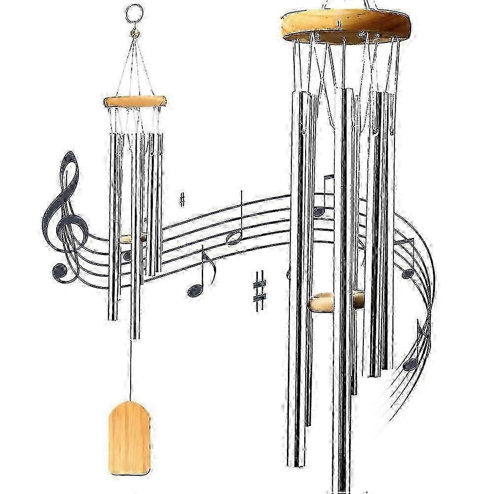 6-Tube Rust-Resistant Wind Chime