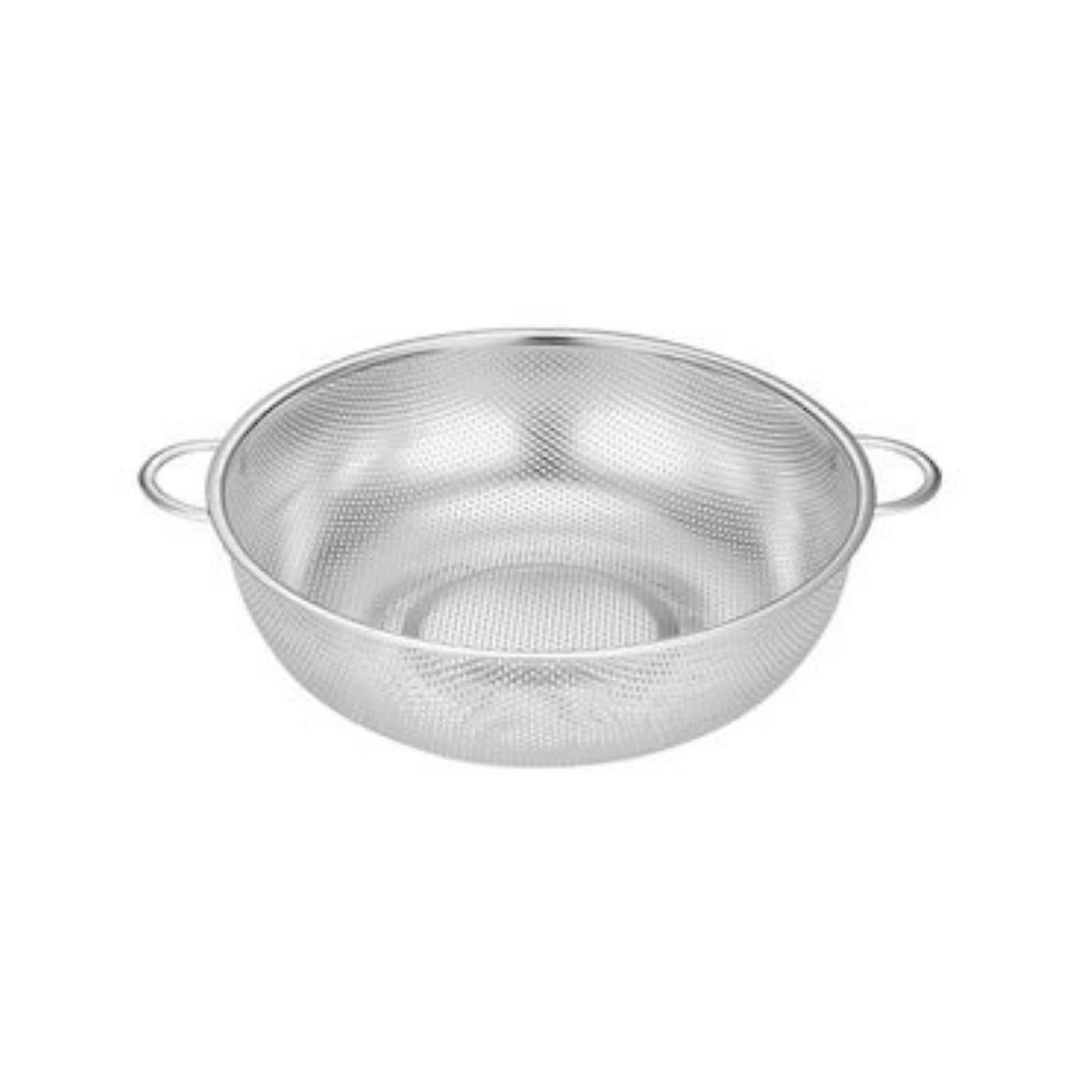 Rinse-Drain Stainless Colander Handle