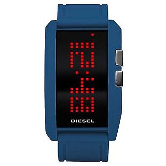 Diesel men Quartz Digital Man Watch with DZ7166 Rubber Bracelet