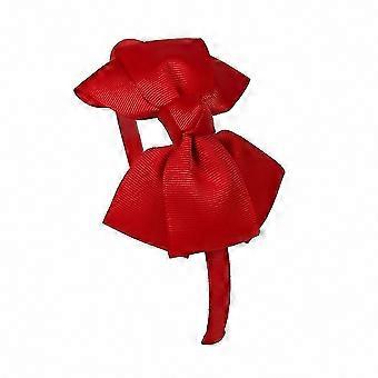 Haarstyling voor peuters en meisjes, effen grosgrain lint haarstrikken en haarbanden, kindercadeau