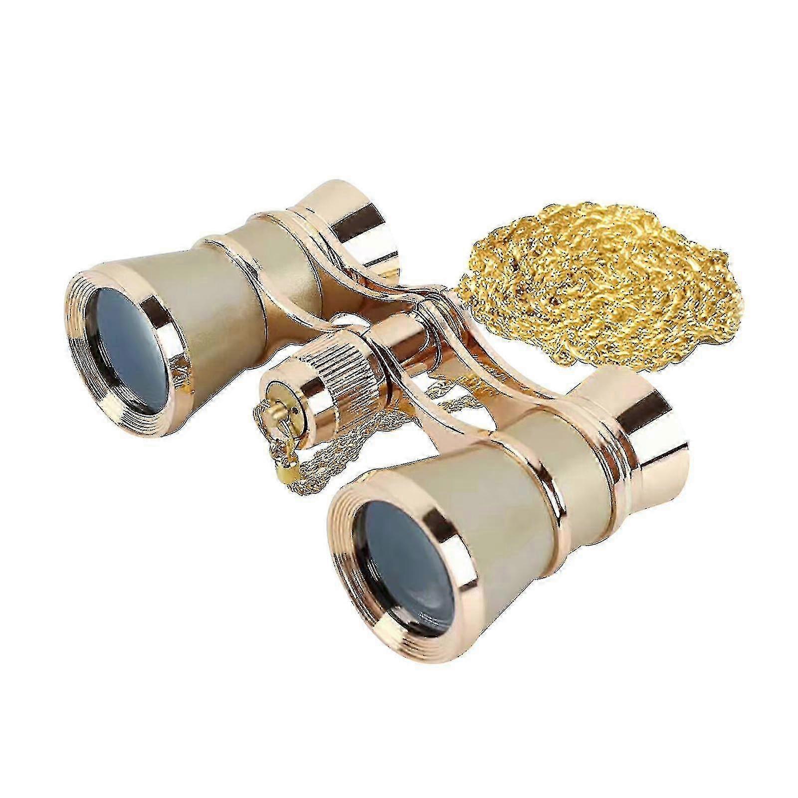 3x25 Compact Opera Binoculars Metal