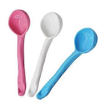 Facial Mask Spoon for DIY Use 3Pcs Large Measuring Scoop Mixed Colors