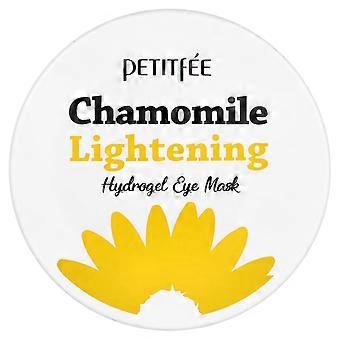 Petitfee, Chamomile Lightening Hydrogel Eye Mask, 60 Patches, 2.96 oz (84 g)