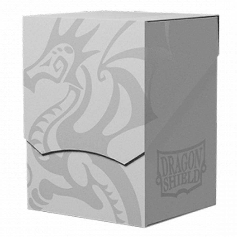 ASHEN WHITE Dragon Shield Highly Collectable Compact Self-locking Deck Shell