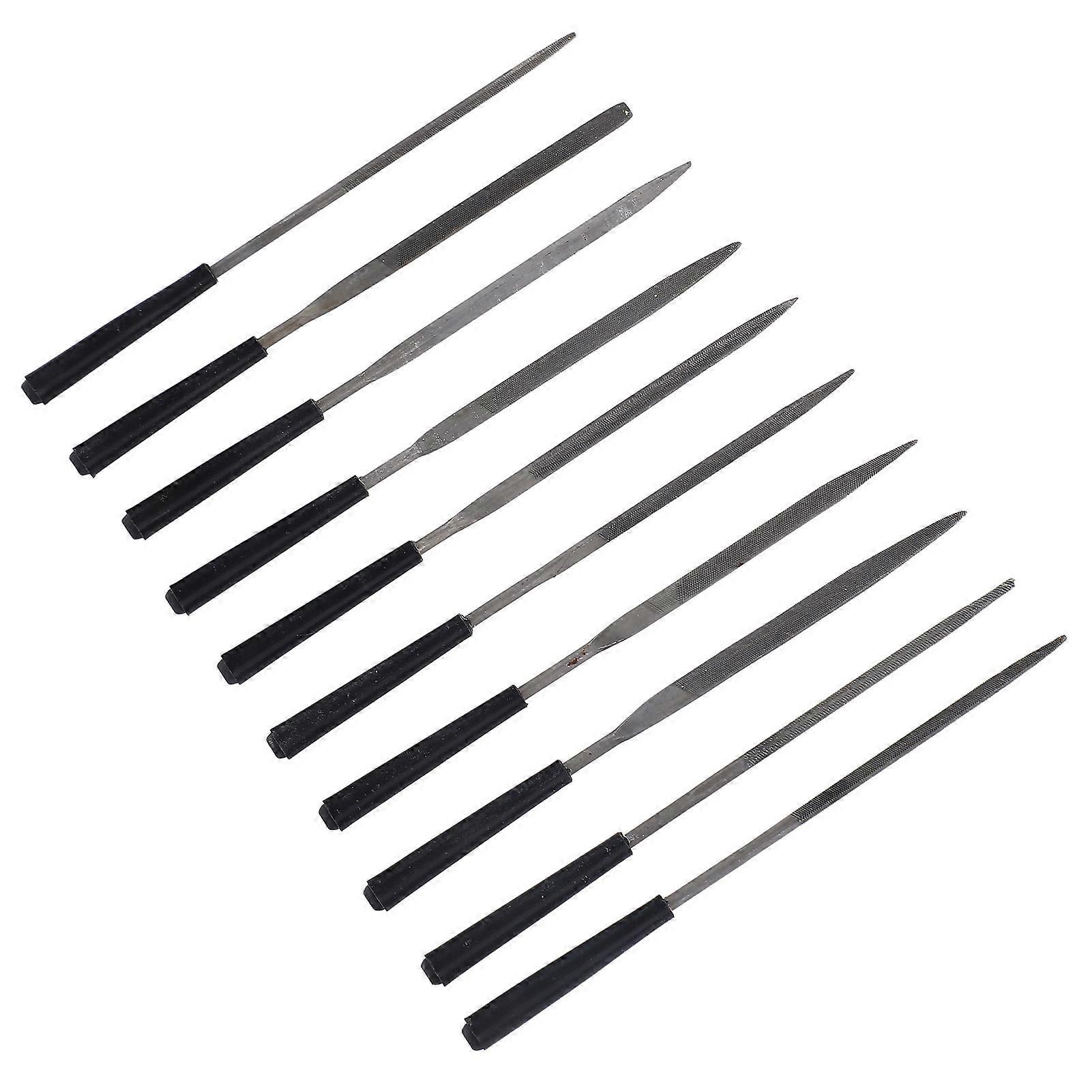 10-Pc Metal Luthier File Set