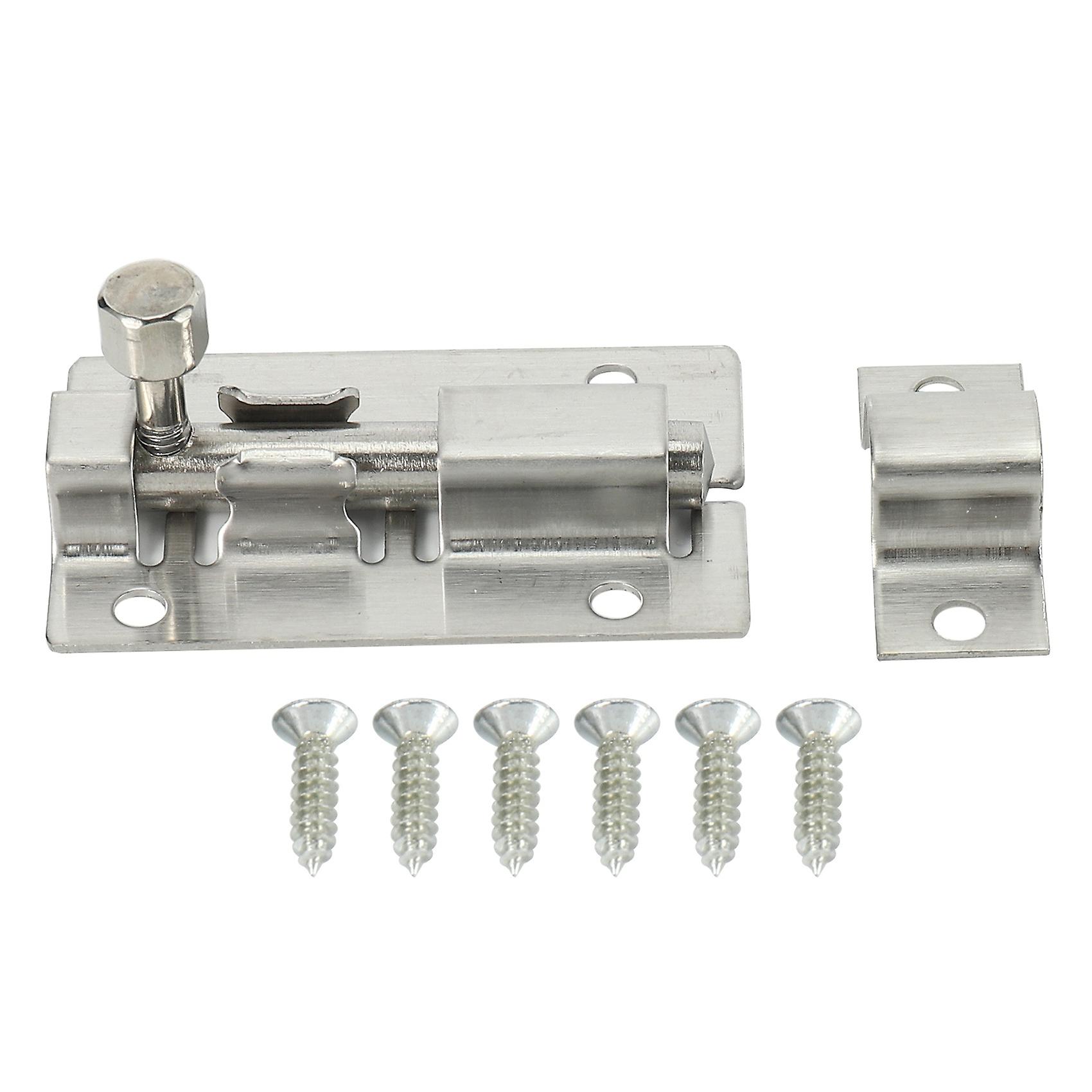 Door Lock for Bathroom, Toilet, Shed, Bedroom, Furniture Catch Latch