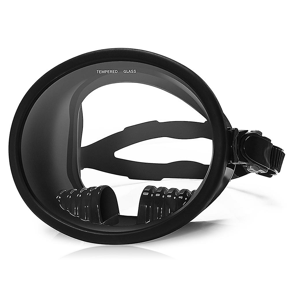 180 Wide View Scuba Diving Mask Big Frame Watertight And Anti-fog Lens