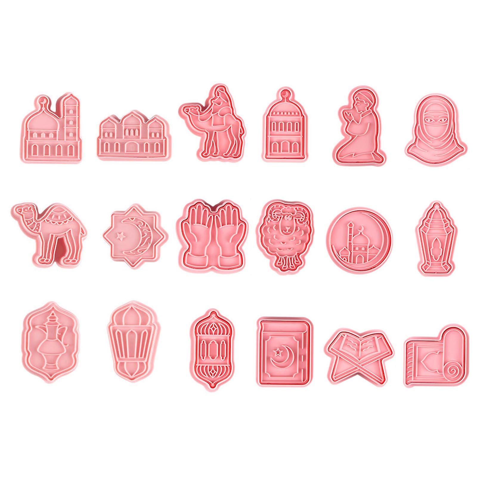 Kjeksformer Kjeks Cutters Cookie Cutter Baking Gadget Plastmateriale