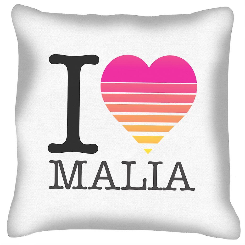 I Heart Malia Sunset Cushion
