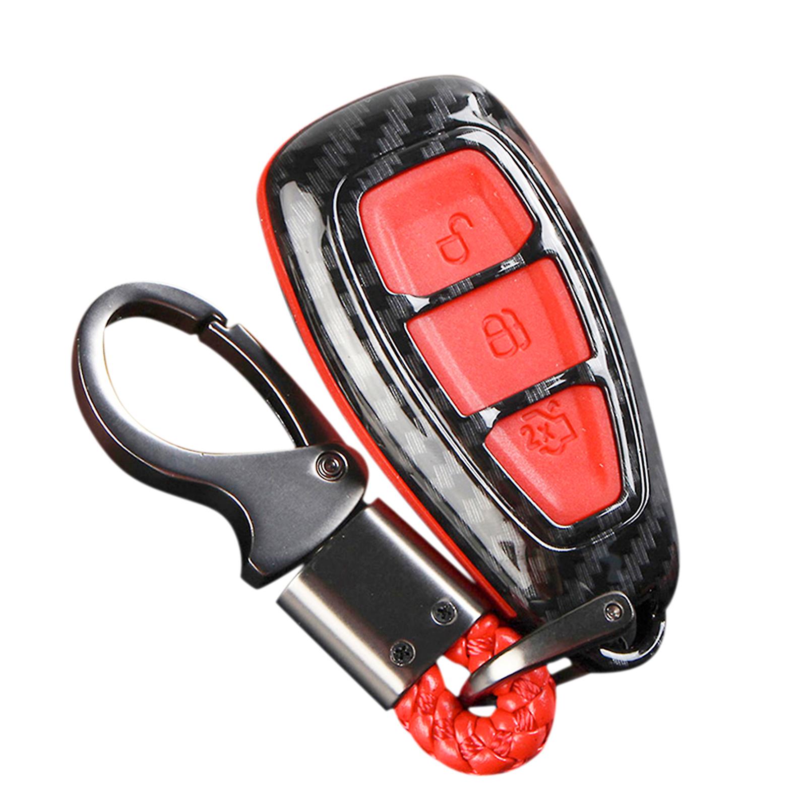 Carbon Fiber Remote Key Fob Case Shell Cover