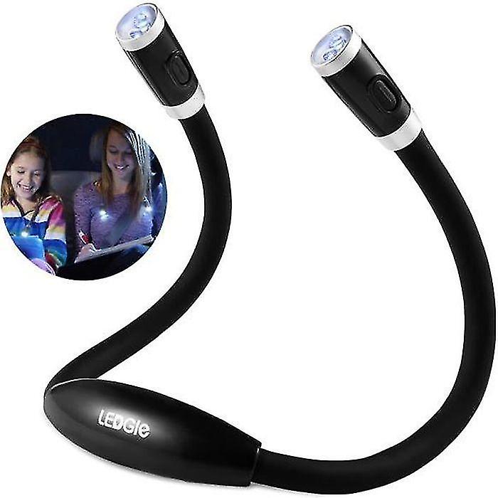 Ledle Reading LED Rechargeable LED Night Lamp around handsfree with 3 adjustable brightness levels -