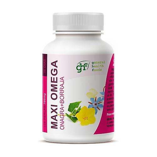 Maxi omega evening primrose and borage 110 softgels of 700mg