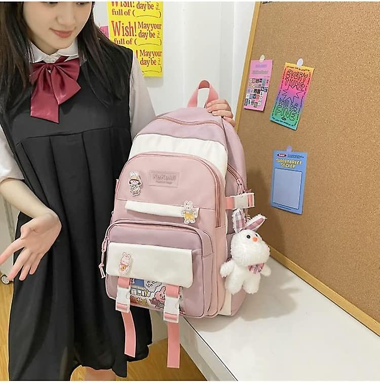 Cute Kawaii Backpack for School Kawaii Backpack with Kawaii Pin