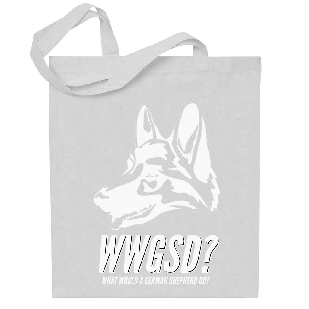 What Would A German Shepherd Do Totebag
