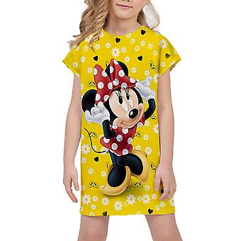 blue dress for baby girl Minnie Mouse Pink Dress for Kids Casual Cosplay  Princess Twirl