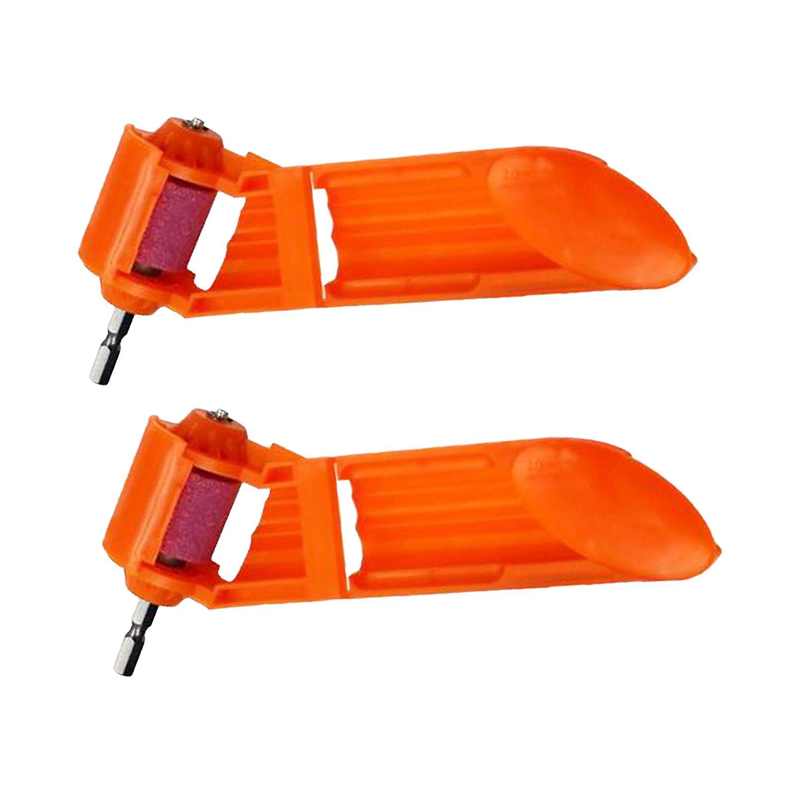 2 Pieces Portable Electric Power Drill Bit Grinder Sharpener Drill Tool