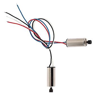 2pcs Moteur pour Xs809 Xs809hc Xs809hw Mini Selfie Pliable Rc Quadcopter Pièces de rechange Cw Motor + CCW Mo