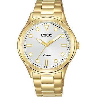 Lorus woman Women's Analog Quartz Watch with Gold Plated Stainless Steel Bracelet RG248VX9