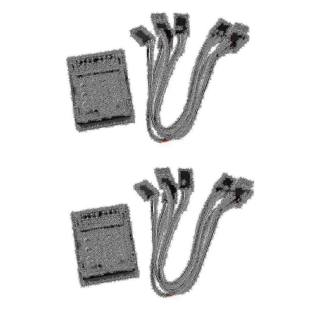 2x 3 Axis Flight Controller Stabilizer System Gyro Fixed Flying Wing Fpv Airplane Aircraft Gliders