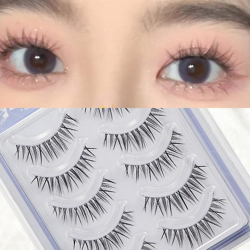 Makeup Curling False Eyelashes Waterproof Oilproof False Eyelashes