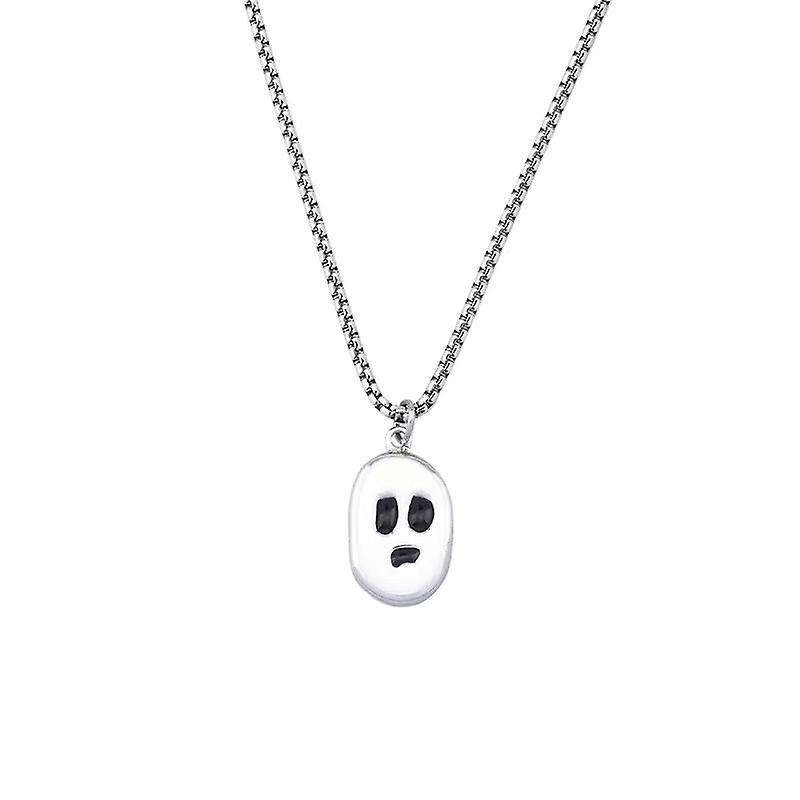 Halloween Ghost Pendant Necklace