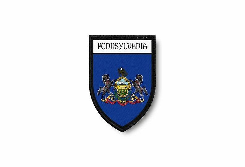 Patch Ecusson Termocollant Edge Brode Flag Prints USA Pennsylvania