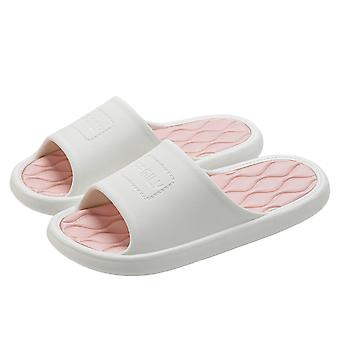 Pantofole di coppia di colore solido Pantofole da donna antiodore adatte per andare in spiaggia Side Wear