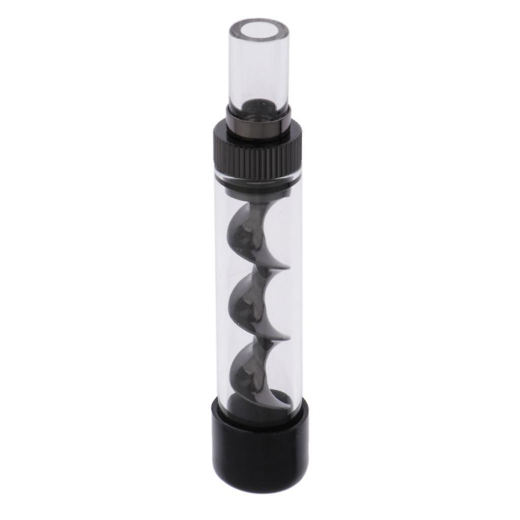 Spirale Séchée Buring Herbe Fumer Holder Accessoires Set 9ml Noir