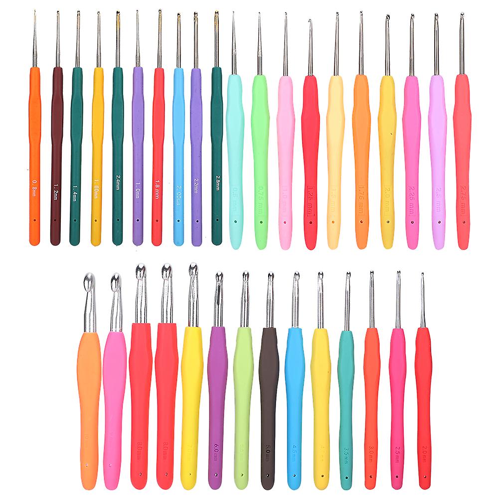 Aluminum Crochet Hook Set, Sweater Knitting Tools