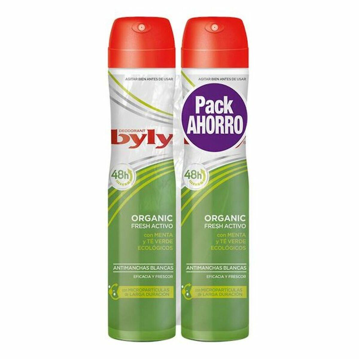 Spray dezodor szerves extra friss byly (2 uds)