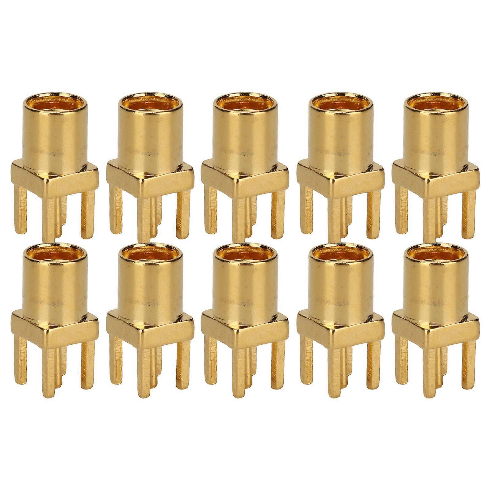 10Pcs MMCX KE Connector Solder Female 4 Pin for PCB Earphone Cable Repair Upgrade Parts