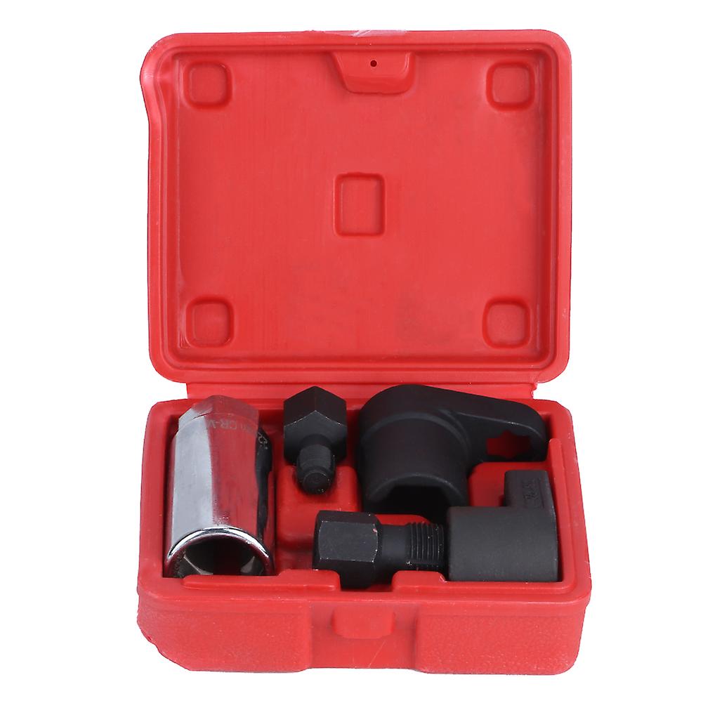 Oxygen sensor wrench set 5pcs 22mm 7/8in 6-point remover tool