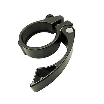Zadelpenklem, 1 stuk, breedte 38 mm, materiaal aluminiumlegering, zwart