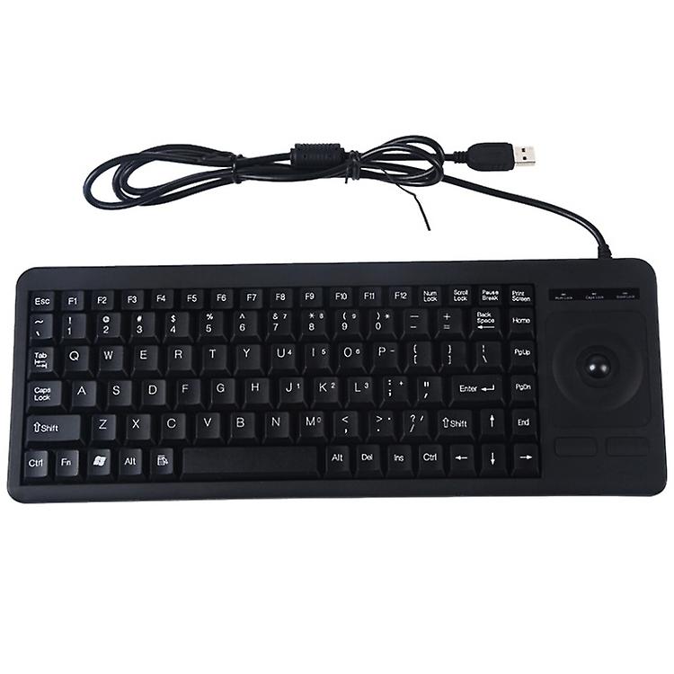 DS-8900 USB Interface Wired Trackball Keyboard