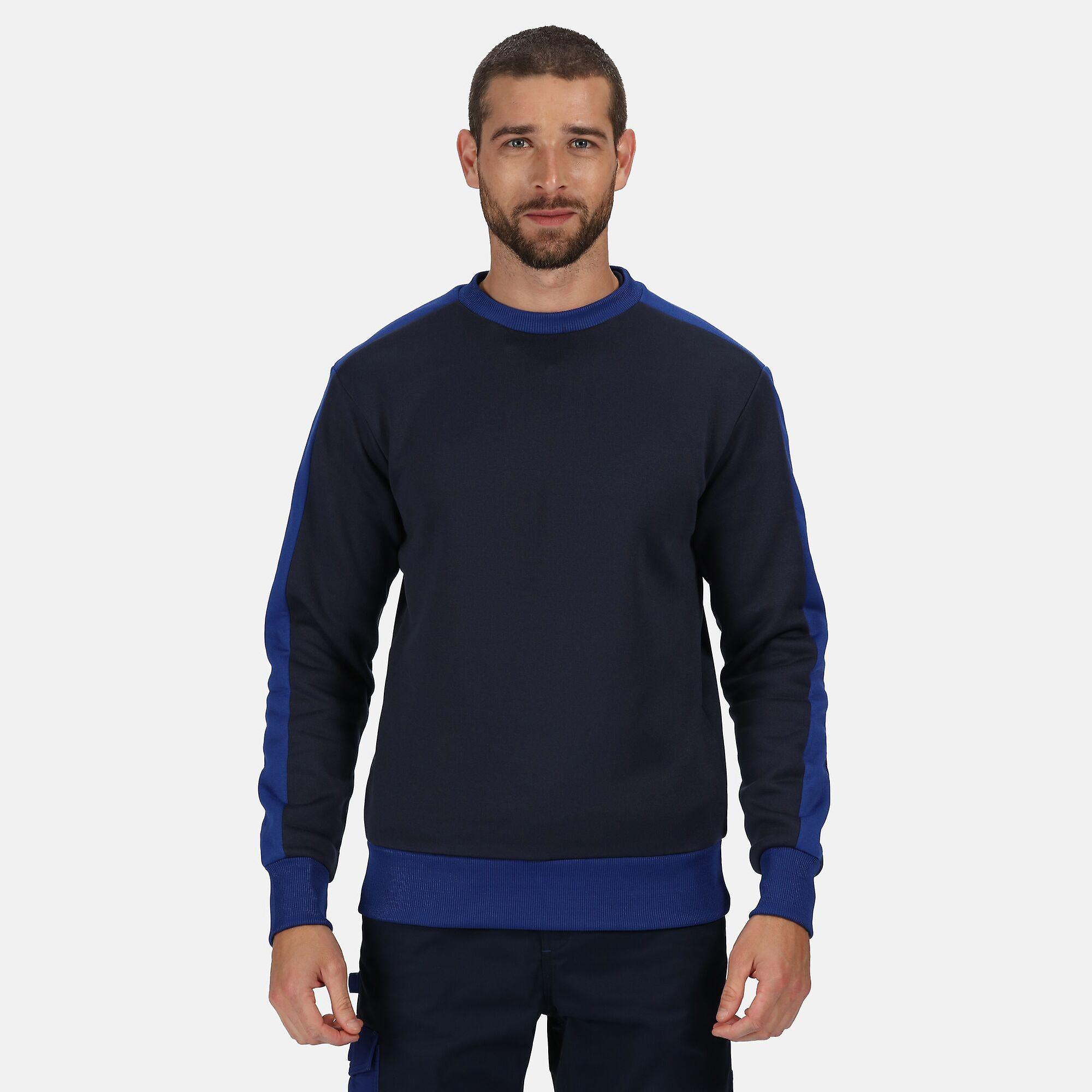 Regatta Professional Mens Contrast Crew Neck Sweater