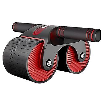 Abdominal Roller Wheel with Auto Rebound, Non-slip Handles, Fitness Equipment for Home Gym