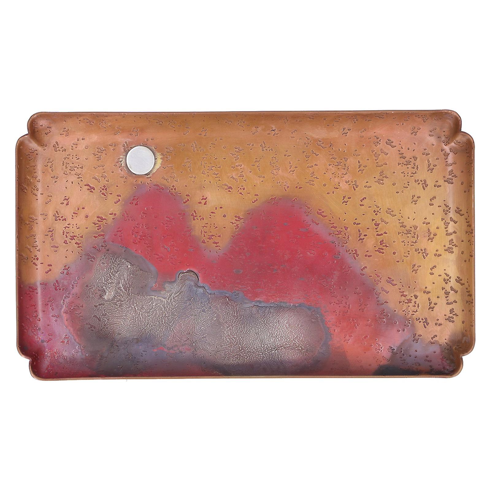 Copper, Serving, Plate, Tea, Tray, Teaware, Kitchen, Accessory