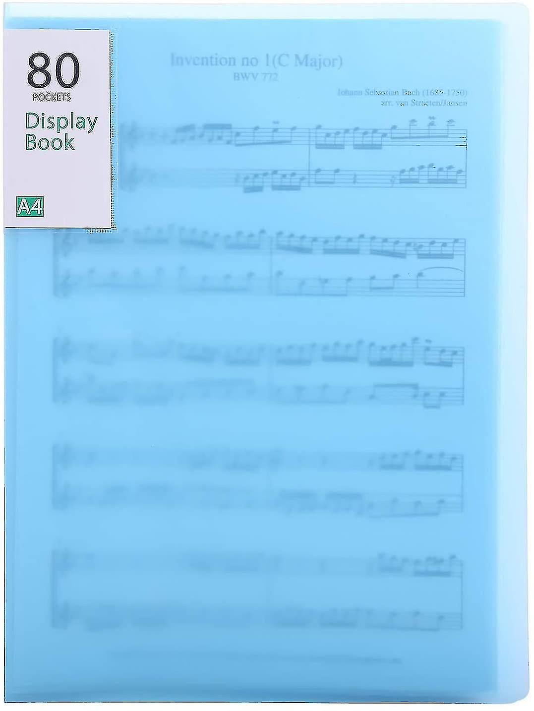 Plastic Presentation Portfolio with Clear Sleeves