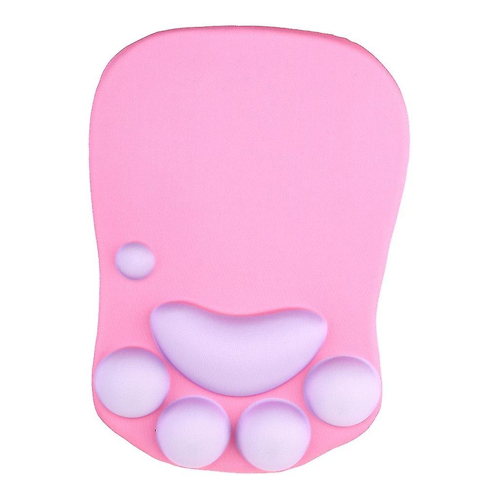 3D Cute Mouse Pad Anime Soft Silicone For Cat Paw Mouse Pad Wrist Rest Support Memory Foam Gaming Mo