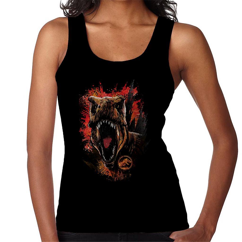 Jurassic Park 2 T Rex Women's Vest