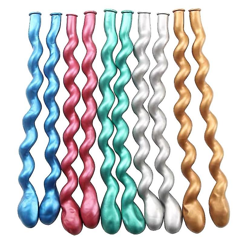 50pcs Spiral Long Balloons