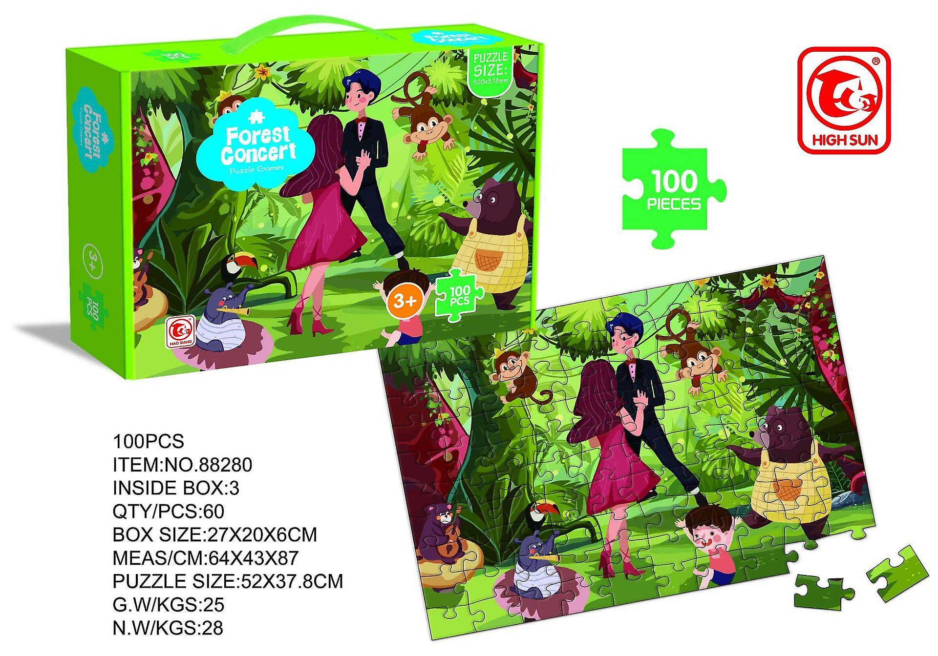 Children's Puzzle 100 Pieces Puzzle