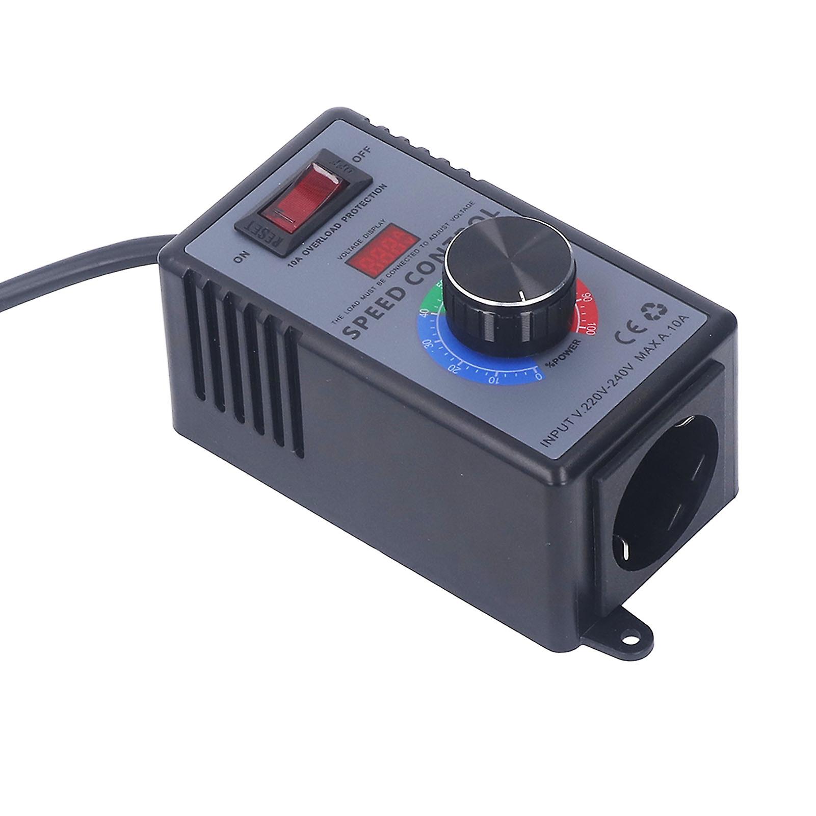 Motor Speed Controller 0‑ Output Variable Fan Speed Regulator with Overload Protection