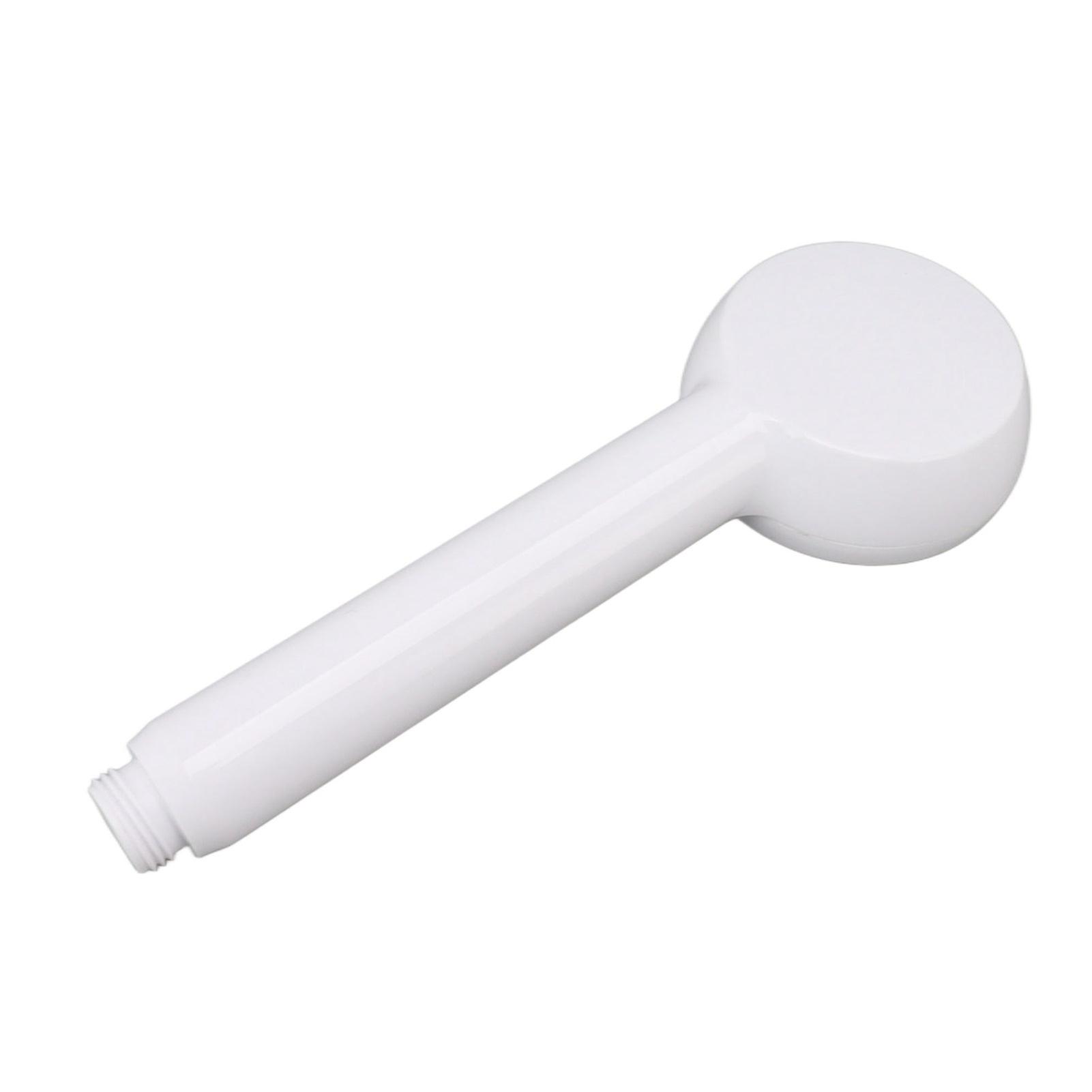White Rain Shower Head 3.8oz ABS Handheld with Ergonomic Handle