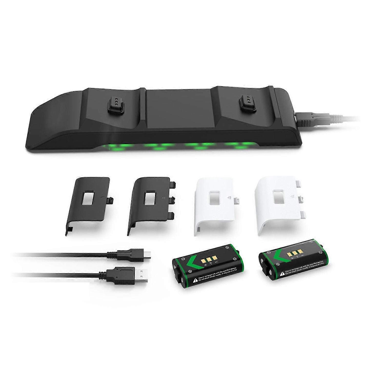 1 Set Charging Base Wide Compatibility Simple Operation Safe Game Component ABS Gamepad Charging Bas